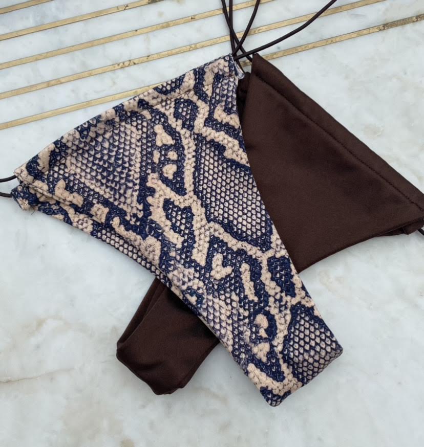 Brown Bikini Bottoms