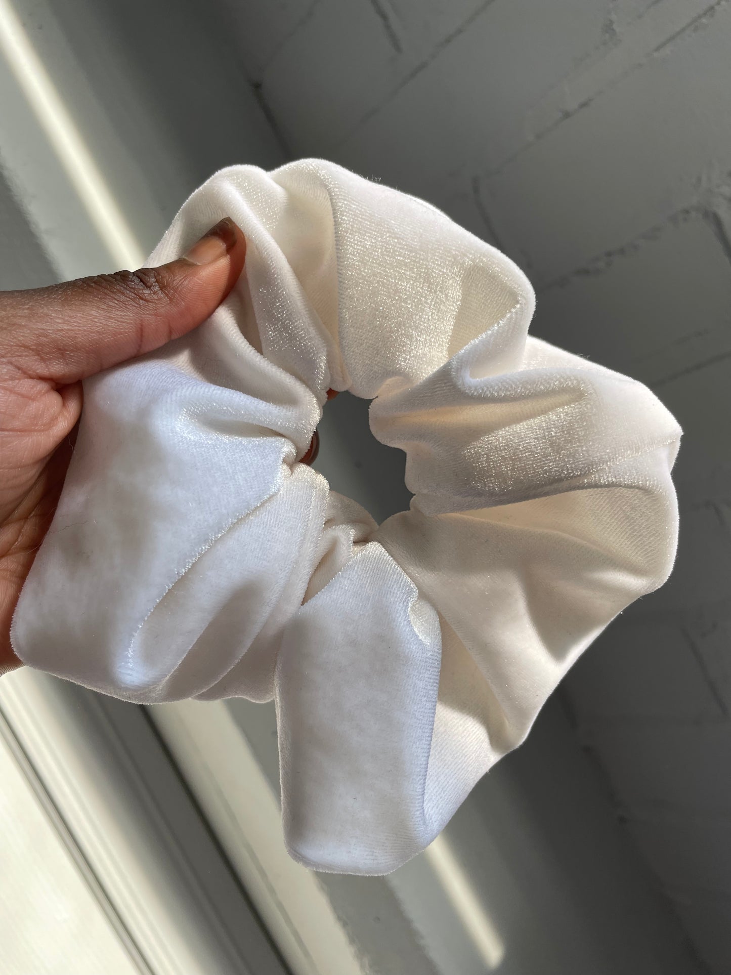 Bridal Hair Scrunchie Set (Set of 3)
