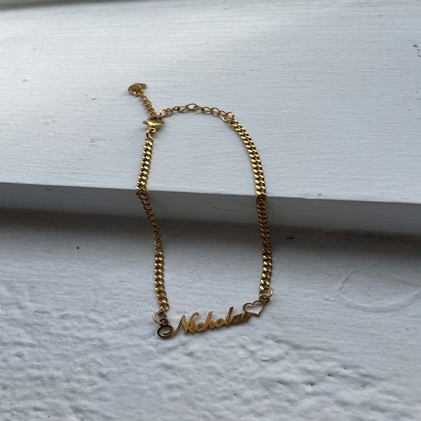 Custom Name Anklet