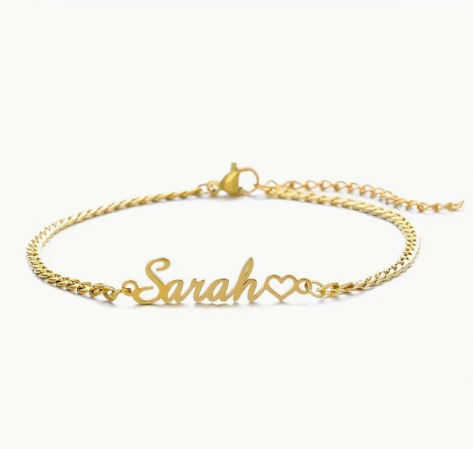 Custom Name Anklet